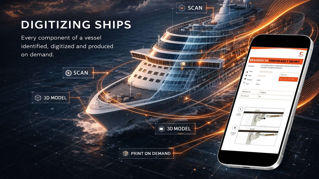 CapHATCH: la nascita di un nuovo standard per la gestione degli spare parts nel settore navalmeccanico